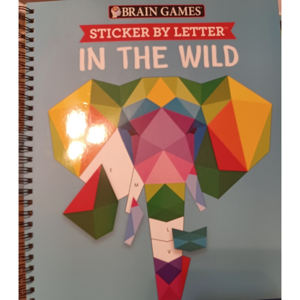 Brain Games - Sticker by Letter - Mazes: in the Wild by Brain Games, New Seasons